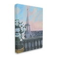 thumbnail image 1 of Stupell Industries Spring Eiffel Tower Balcony Traditional European Architecture, 30 x 40, Design by Allayn Stevens, 1 of 5