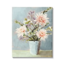 Stupell Industries Spring Florals Bouquet Botanical & Floral Painting Gallery Wrapped Canvas Print Wall Art, 16 x 20