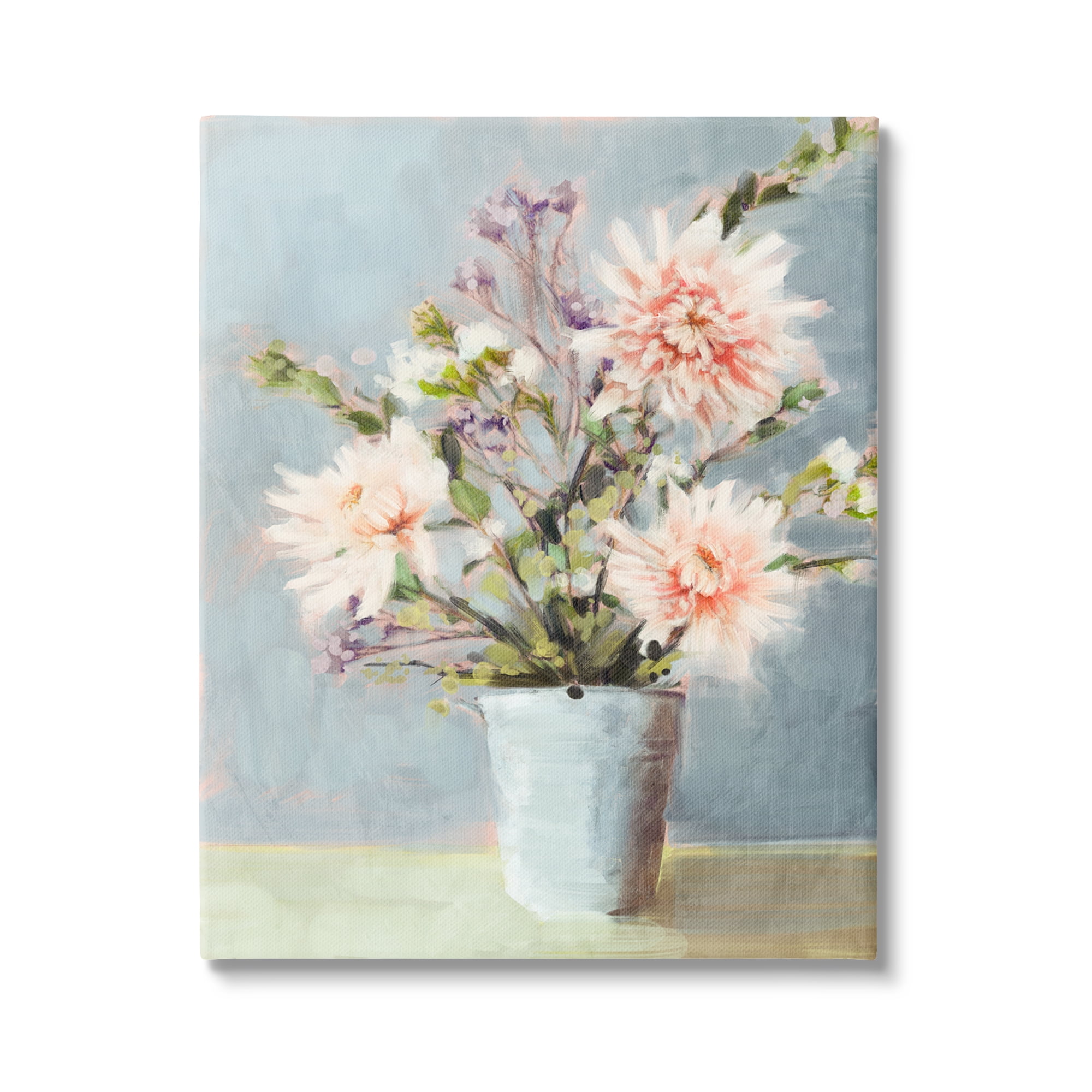 Stupell Industries Spring Florals Bouquet Botanical & Floral Painting Gallery Wrapped Canvas Print Wall Art, 24 x 30