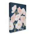 thumbnail image 1 of Stupell Industries Spring Florals Pink Petals Over Deep Blue Canvas Wall Art, 24 x 30, Design by Grace Popp, 1 of 6