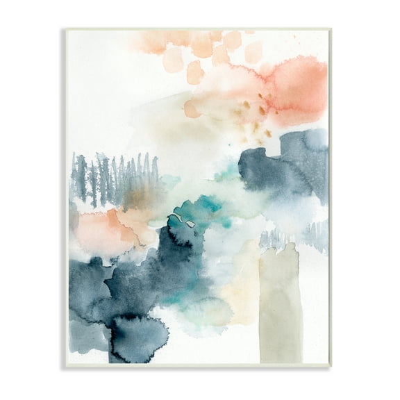 Stupell Industries Spring Forest Veil Abstract Tree Landscape Wall Plaque, 10 x 15, Design by Victoria Barnes