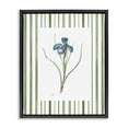 thumbnail image 1 of Stupell Industries Traditional Spring Iris And Stripes Black Floating Frame Canvas Art, 17 x 21, by Nan, 1 of 8