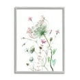 thumbnail image 1 of Stupell Industries Spring Meadow Florals Blooming Pink Cottage Wildflowers Botanical & Floral Painting Gray Framed Art Print Wall Art, 16 x 20, 1 of 8