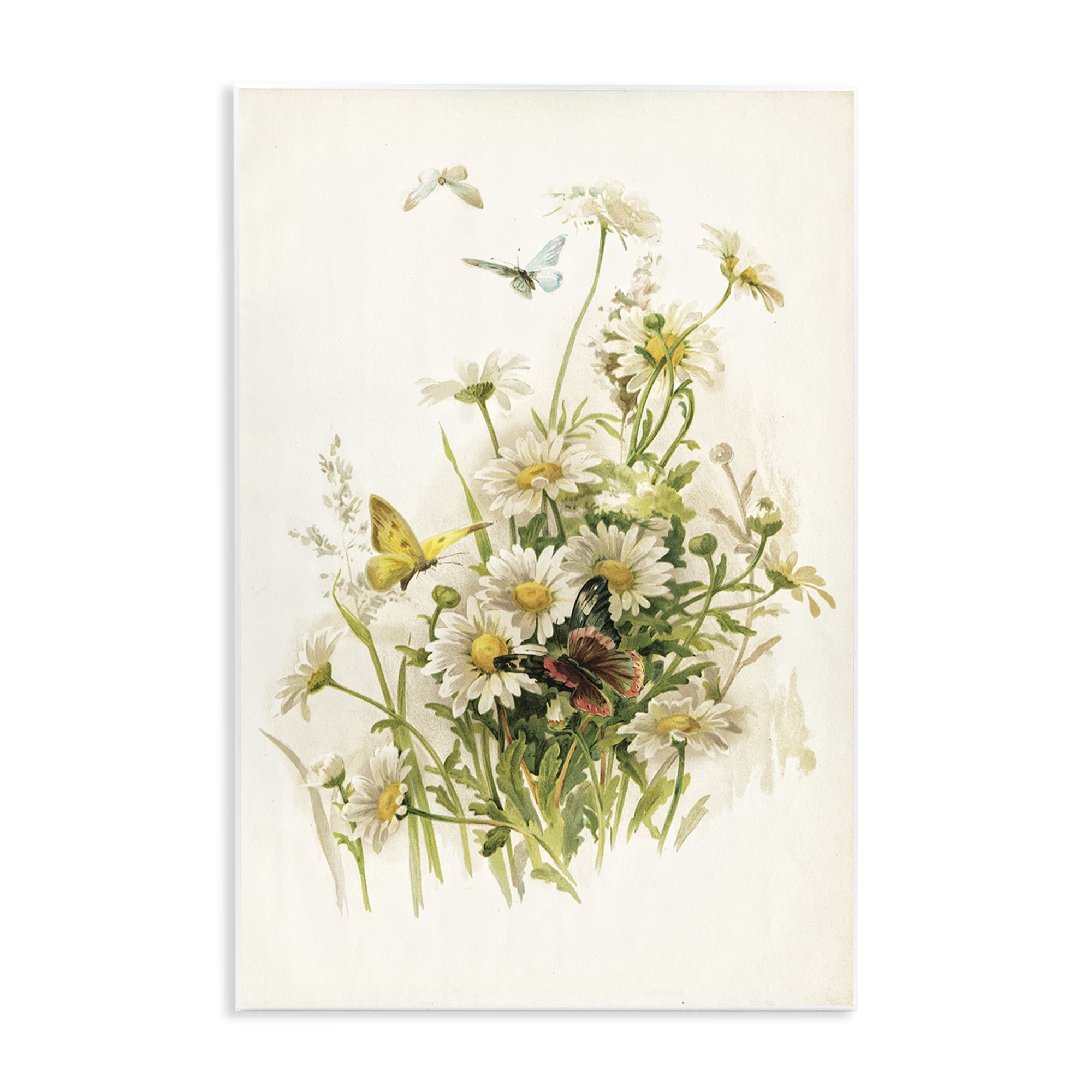 Stupell Industries Spring Pickings Florals Plants & Flowers Painting Unframed Art Print Wall Art, 13 x 19