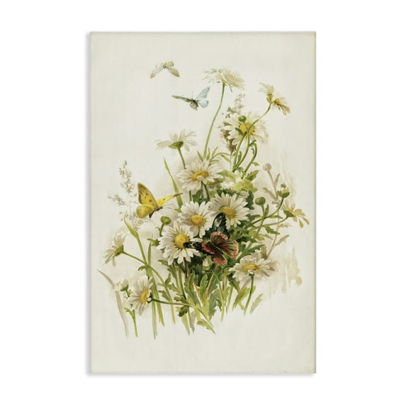 Stupell Industries Spring Pickings Florals Plants & Flowers Painting Wrapped Canvas Art Print Wall Art, 30 x 45