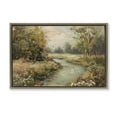 thumbnail image 1 of Stupell Industries Spring Stream Landscape Landscape & Nature Painting Brown Floater Framed Canvas Art Print Wall Art, 31 x 21, 1 of 10
