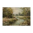 thumbnail image 1 of Stupell Industries Spring Stream Landscape Landscape & Nature Painting Wrapped Canvas Art Print Wall Art, 36 x 24, 1 of 8