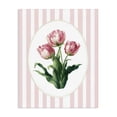 thumbnail image 1 of Stupell Industries French Country Spring Tulips on Stripes Canvas Art, 30 x 40, by Ink Drop Loft, 1 of 8