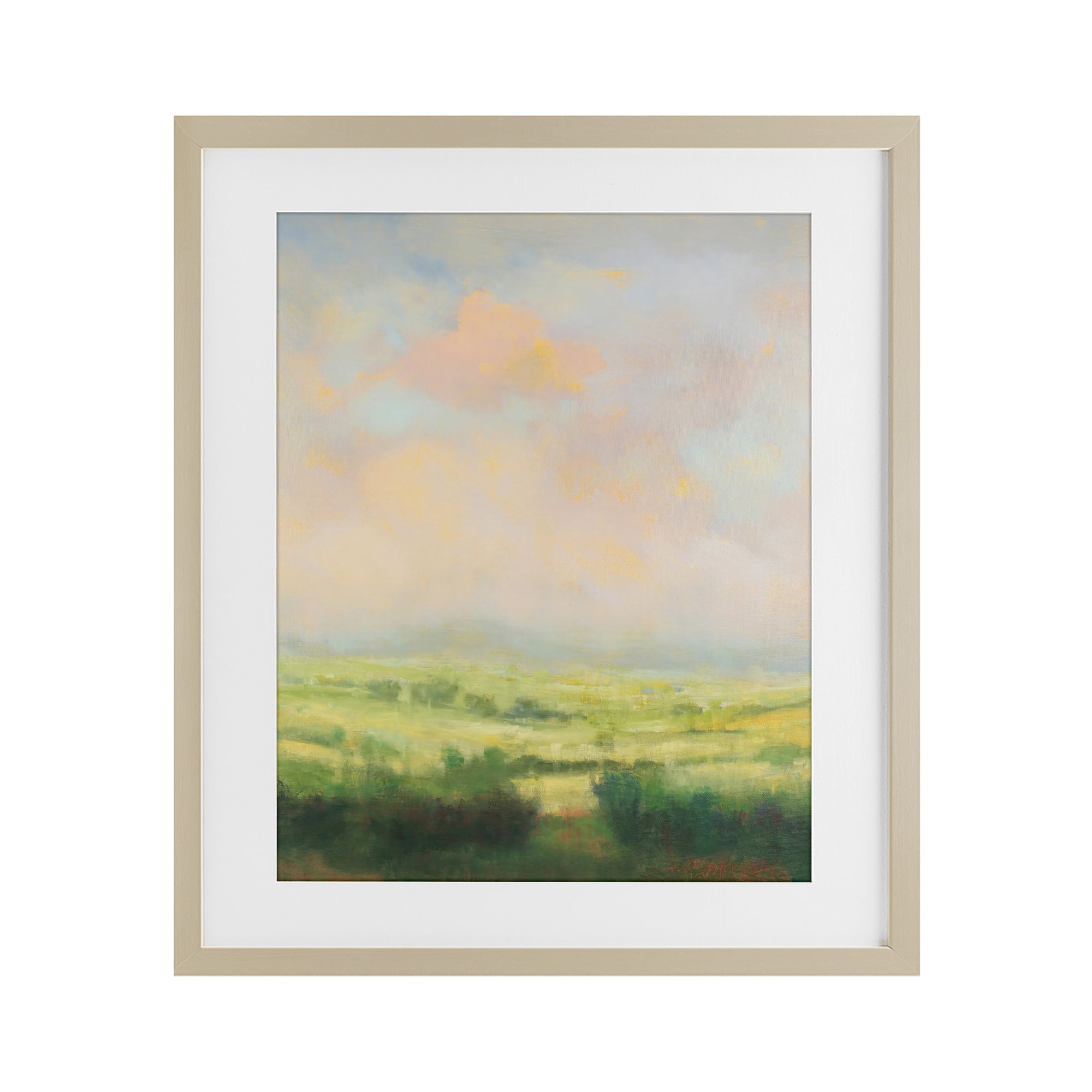 Stupell Industries Springtime Farnese Landscape Birch Framed Print Under Glass, design by William McCarthy