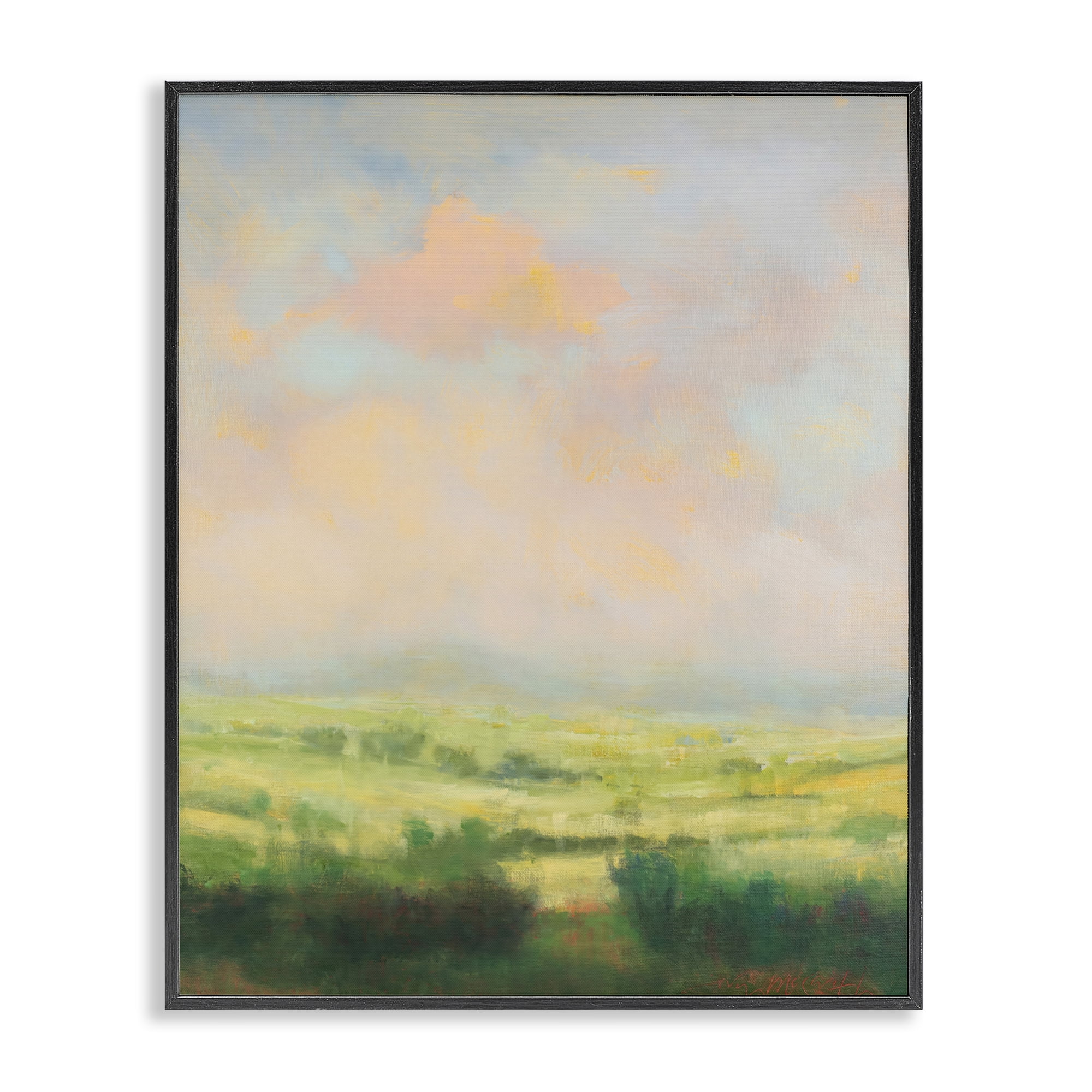 Stupell Industries Springtime Farnese Landscape Black Framed Giclee Art, design by William McCarthy