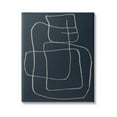 thumbnail image 1 of Stupell Industries Squiggle Shapes Abstract Lines Graphic Art Gallery Wrapped Canvas Print Wall Art, Design by Susan Jill, 1 of 7