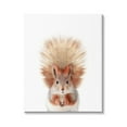 thumbnail image 1 of Stupell Industries Squirrel Wildlife Portrait Animals & Insects Painting Gallery Wrapped Canvas Print Wall Art, 36 x 48, 1 of 7
