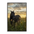thumbnail image 1 of Stupell Industries Farmhouse Standing In Field Of Flowers Black Framed Giclee Art, 16 x 24, by Creative Studio, 1 of 8
