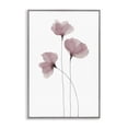 thumbnail image 1 of Stupell Industries Standing Tall Pink Flowers Plants & Flowers Painting Gray Framed Art Print Wall Art, 16 x 24, 1 of 2