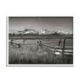 thumbnail image 1 of Stupell Industries Stanley Basin Fence Photography Photograph White Framed Art Print Wall Art, Design by Alan Majchrowicz, 1 of 7