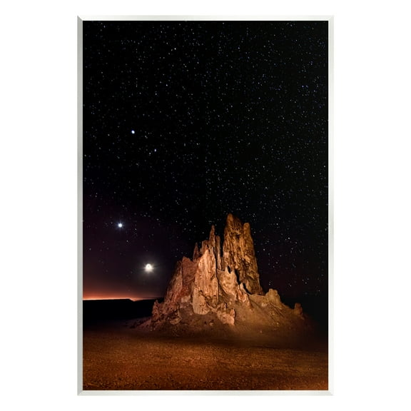Stupell Industries Starry Night Sky Photography Nature Photography Unframed Art Print Wall Art, 10 x 15