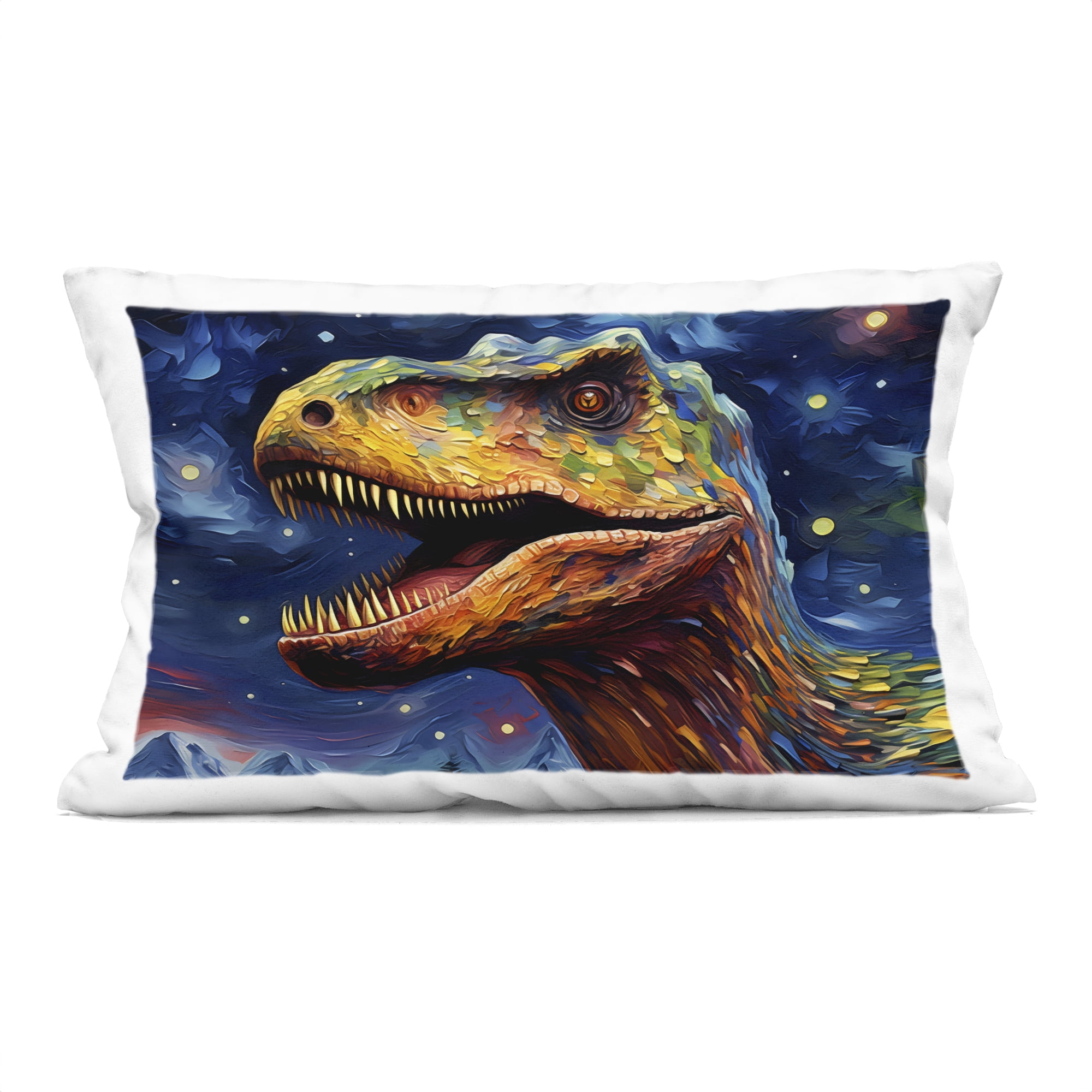 Stupell Industries Starry Sky Dinosaur Decorative Printed Throw Pillow, design by Creative Studio