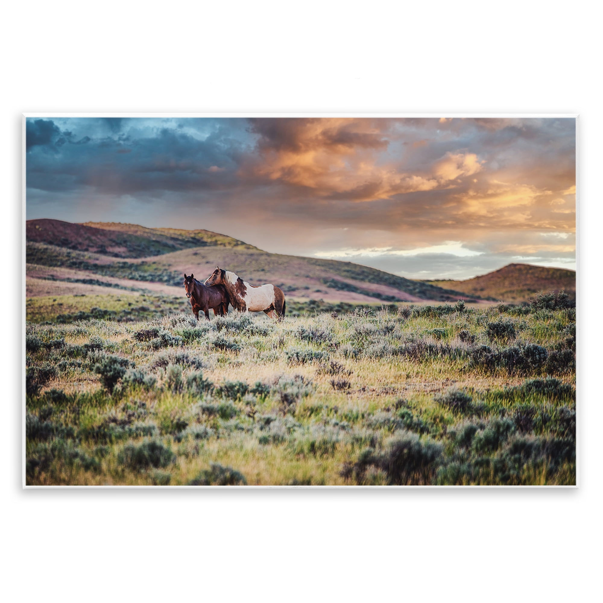 Stupell Industries Stay Close Horses Wall Plaque Art, design by Tim West