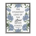 thumbnail image 1 of Stupell Industries Farmhouse Steadfast Love Of The Lord Gray Floating Frame Canvas Art, 25 x 31, by Lucille Price, 1 of 8
