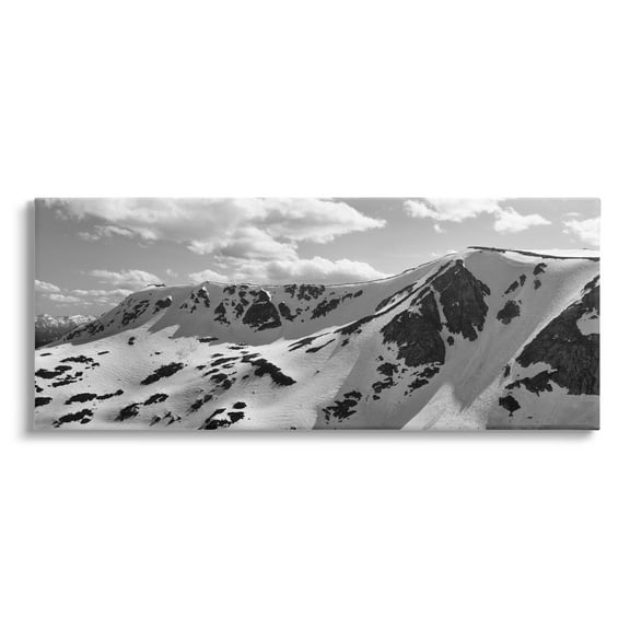 Stupell Industries Still Frost Sand Sublime Mountain Range Peaks ,48 x 20, Design by Daniel Sproul