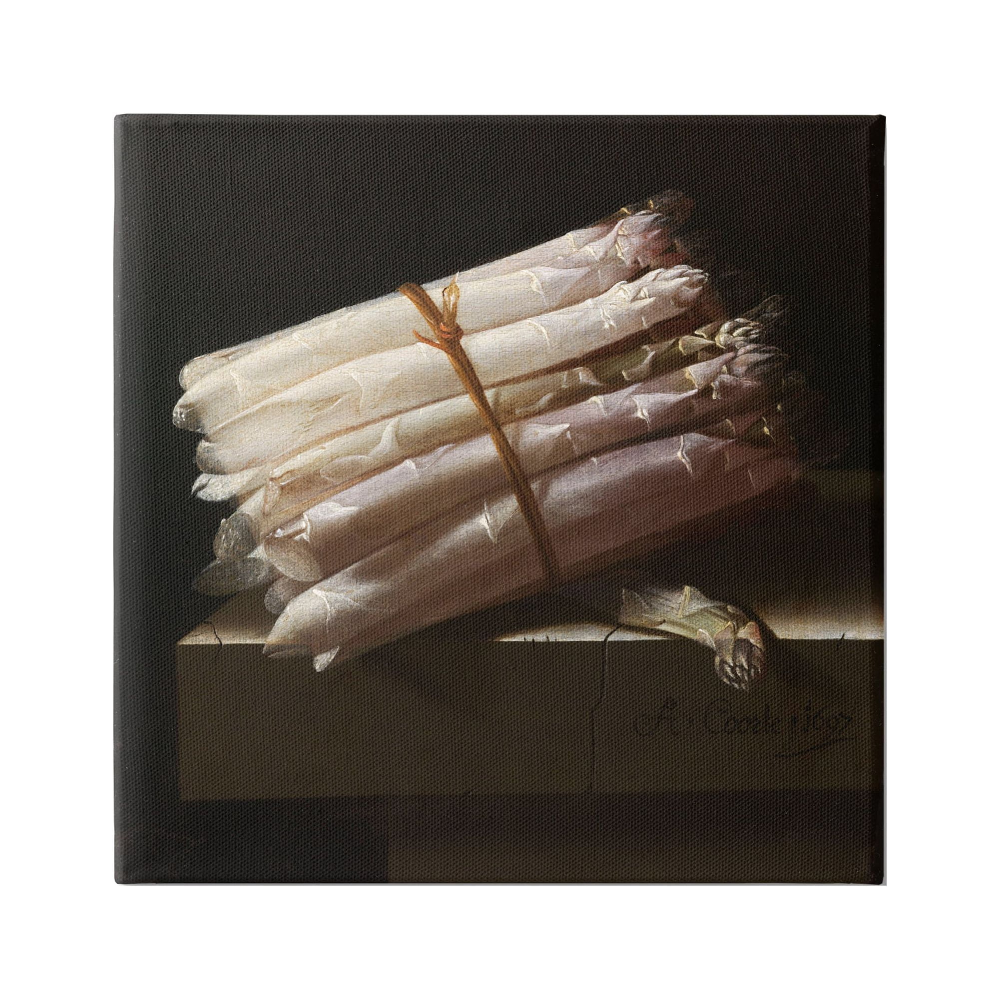 Stupell Industries Still Life with Asparagus Adriaen Coorte Classical Painting Painting Gallery Wrapped Canvas Print Wall Art, Design by one1000paintings