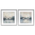 thumbnail image 1 of Stupell Industries Still Waters And Soft Wings 2 Piece Gray Framed Print Under Glass Set design by Mona Grace, 13 x 13, 1 of 10