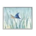 thumbnail image 1 of Stupell Industries Stingray Aquatic Animal Ocean Blue Spotted Sea Creature, 20 x 16, Design by Danhui Nai, 1 of 5
