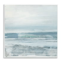 Stupell Industries Stormy Blue Grey Ocean Abstract Painting Unframed Art Print Wall Art, 12 x 12