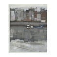 thumbnail image 1 of Stupell Industries Stormy Coastal City Landscape Murky Sea Port Paintings Unframed Art Print Wall Art, 13x19, by Jennifer Paxton Parker, 1 of 6