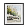 thumbnail image 1 of Stupell Industries Victorian Street Cafe on Boulevard Black Framed Print Under Glass, 13 x 16, by Anthony Orme, 1 of 8