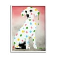 thumbnail image 1 of Stupell Industries Street Style Dalmatian Dog Pattern Animals & Insects Painting White Framed Art Print Wall Art, 1 of 5