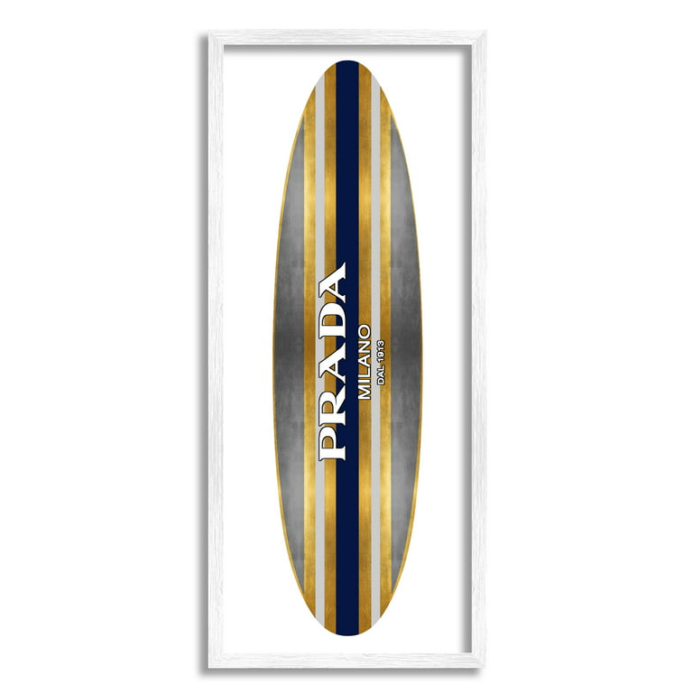 Americanflat Coastal Surfboard Near Tropical Palm By Tanya Shumkina Framed  Print Wall Art : Target