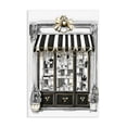 thumbnail image 1 of Stupell Industries Art Deco Striped Paris Shop Facade Canvas Art, 16 x 24, by Petals Prints Design, 1 of 8