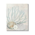 thumbnail image 1 of Stupell Industries Striped Sea Life Aquatic Seashells Graphic Art Gallery Wrapped Canvas Print Wall Art, Design by Katie Doucette, 1 of 7