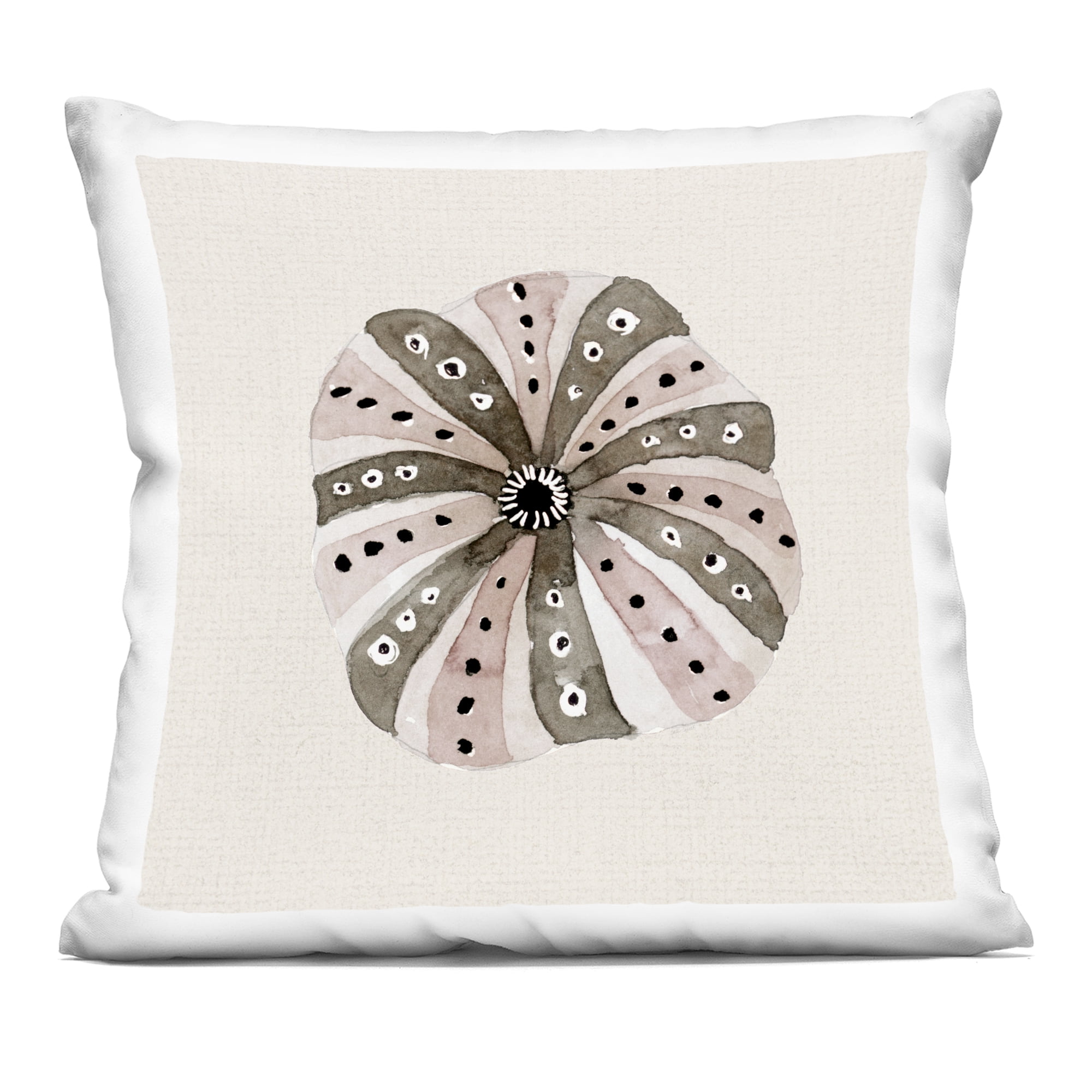 Stupell Industries Striped Sea Urchin Decorative Printed Throw Pillow, design by Lanie Loreth