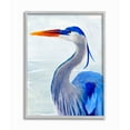 thumbnail image 1 of Stupell Industries Strong Blue Pelican in Water Aquatic Bird Portrait Designed by Annie Warren, 1 of 7