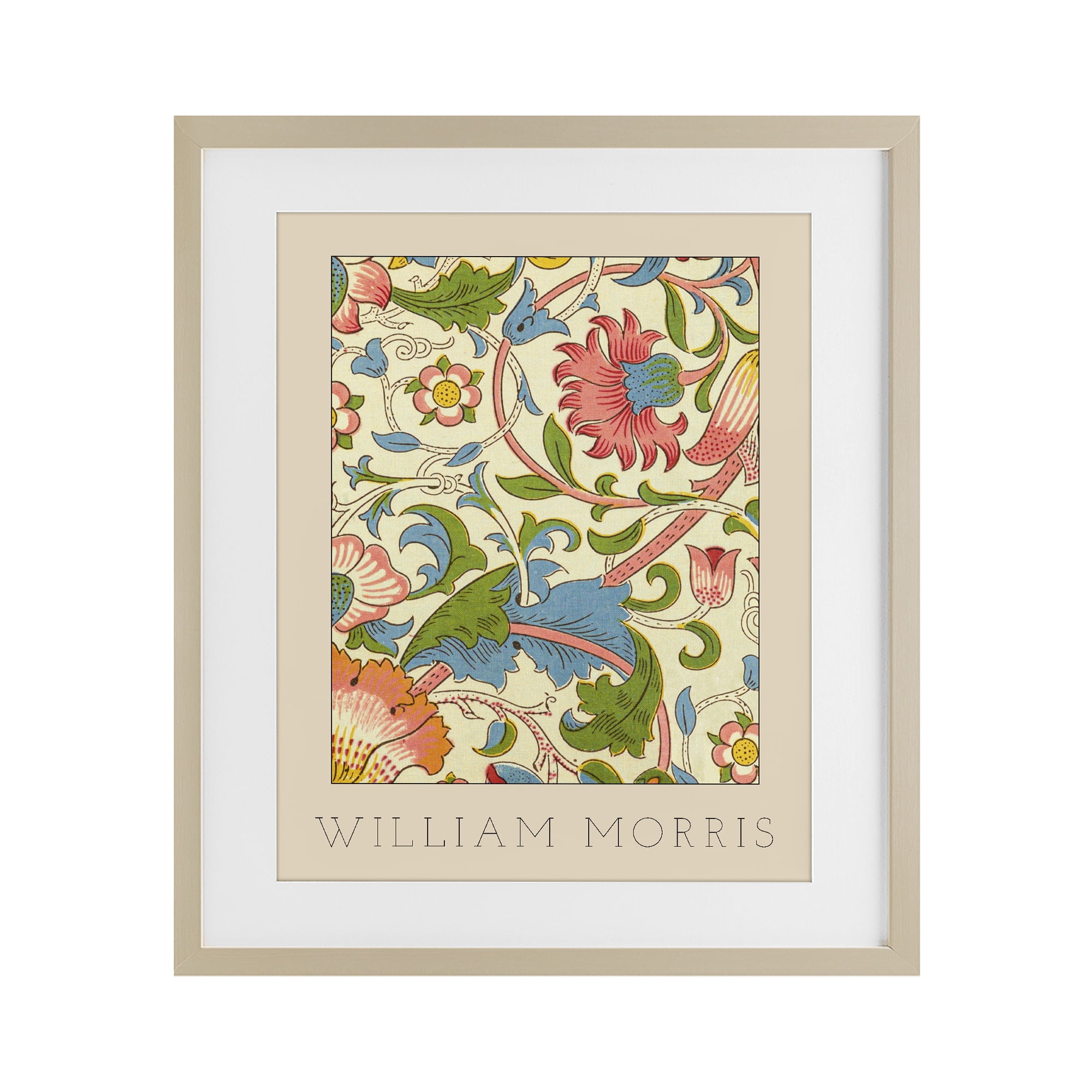 Stupell Industries Stylish Boho Classic Flowers Birch Framed Print Under Glass, design by Lil' Rue