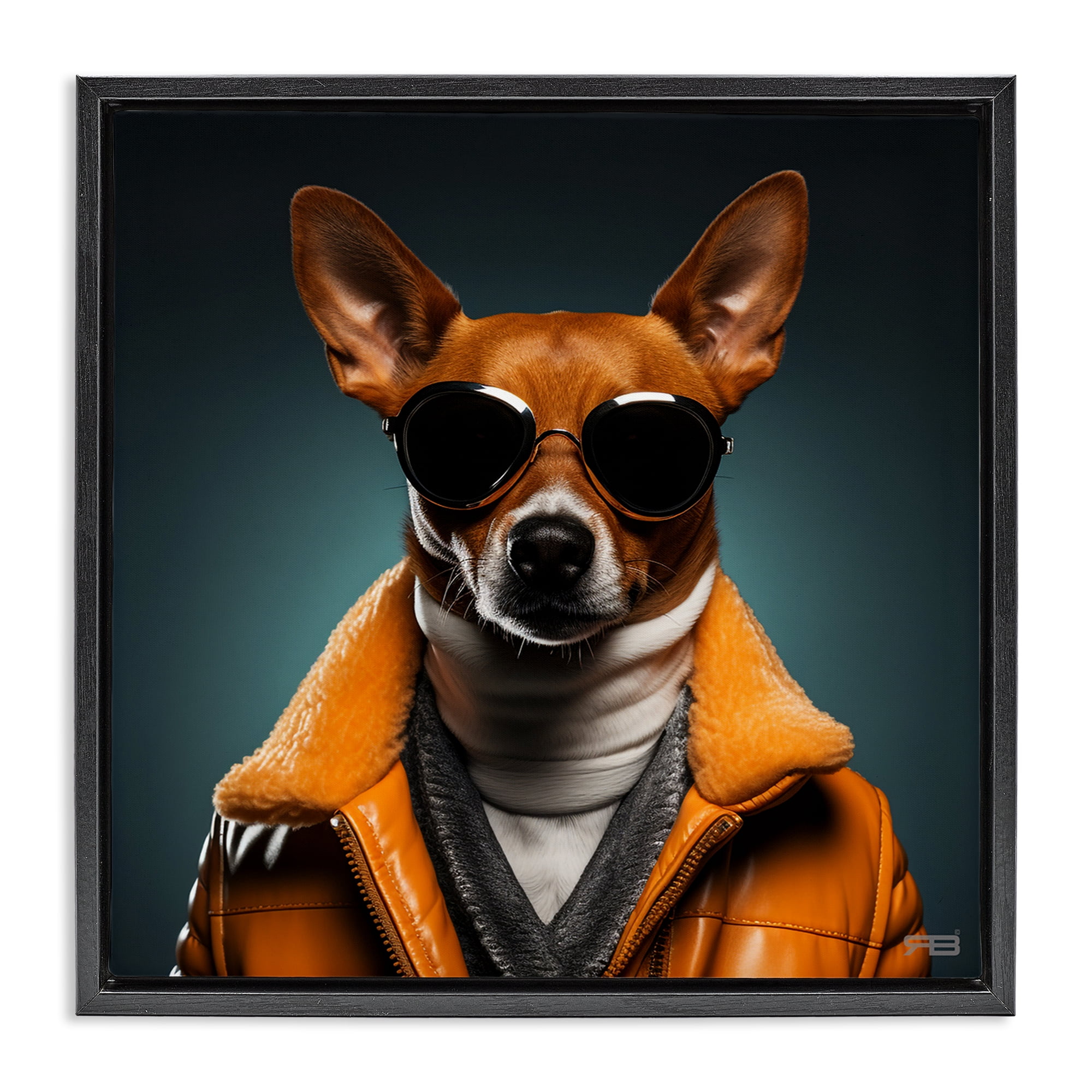 Stupell Industries Stylish Dog with Sunglasses Animals & Insects