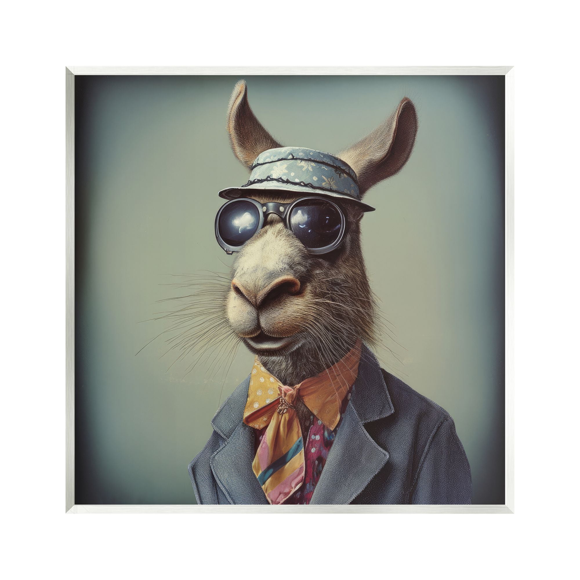 Stupell Industries Stylish Fashion Animal Animals & Insects Painting Unframed Art Print Wall Art, 12 x 12