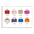 thumbnail image 1 of Stupell Industries Stylish Glam Bags Daily Elegant Fashion, 10 x 15, Designed by Martina Pavlova, 1 of 6