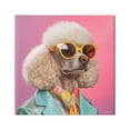 thumbnail image 1 of Stupell Industries Stylish Poodle Portrait Animals & Insects Painting Gallery Wrapped Canvas Art Print Wall Art, 24 x 24, 1 of 8
