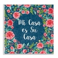 thumbnail image 1 of Stupell Industries Su Casa Flores Rosas Inspirational Quotes & Sayings Painting Unframed Art Print Wall Art, 12 x 12, 1 of 8