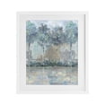thumbnail image 1 of Stupell Industries Coastal Subdued Impression of Trees White Framed Print Under Glass, 17 x 21, by Sally Swatland, 1 of 8
