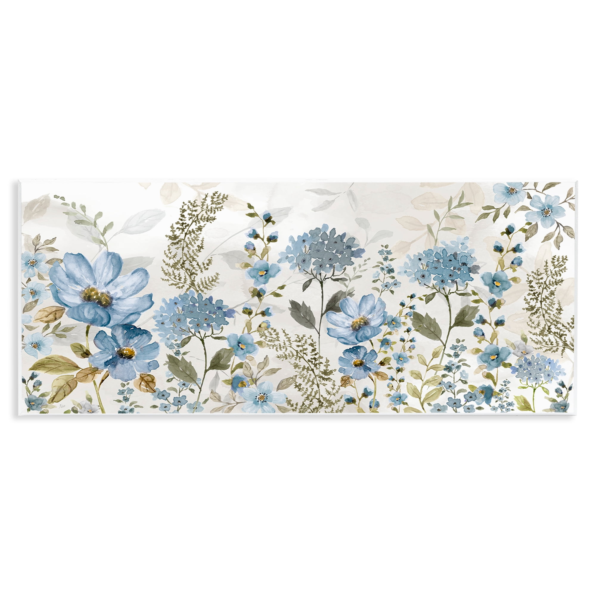 Stupell Industries Subdued Meadow Foliage Wall Plaque Art, design by Nan