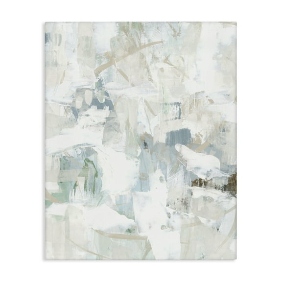 Stupell Industries Subtle Abstracted Pattern Abstract Painting Wrapped Canvas Art Print Wall Art, 24 x 30