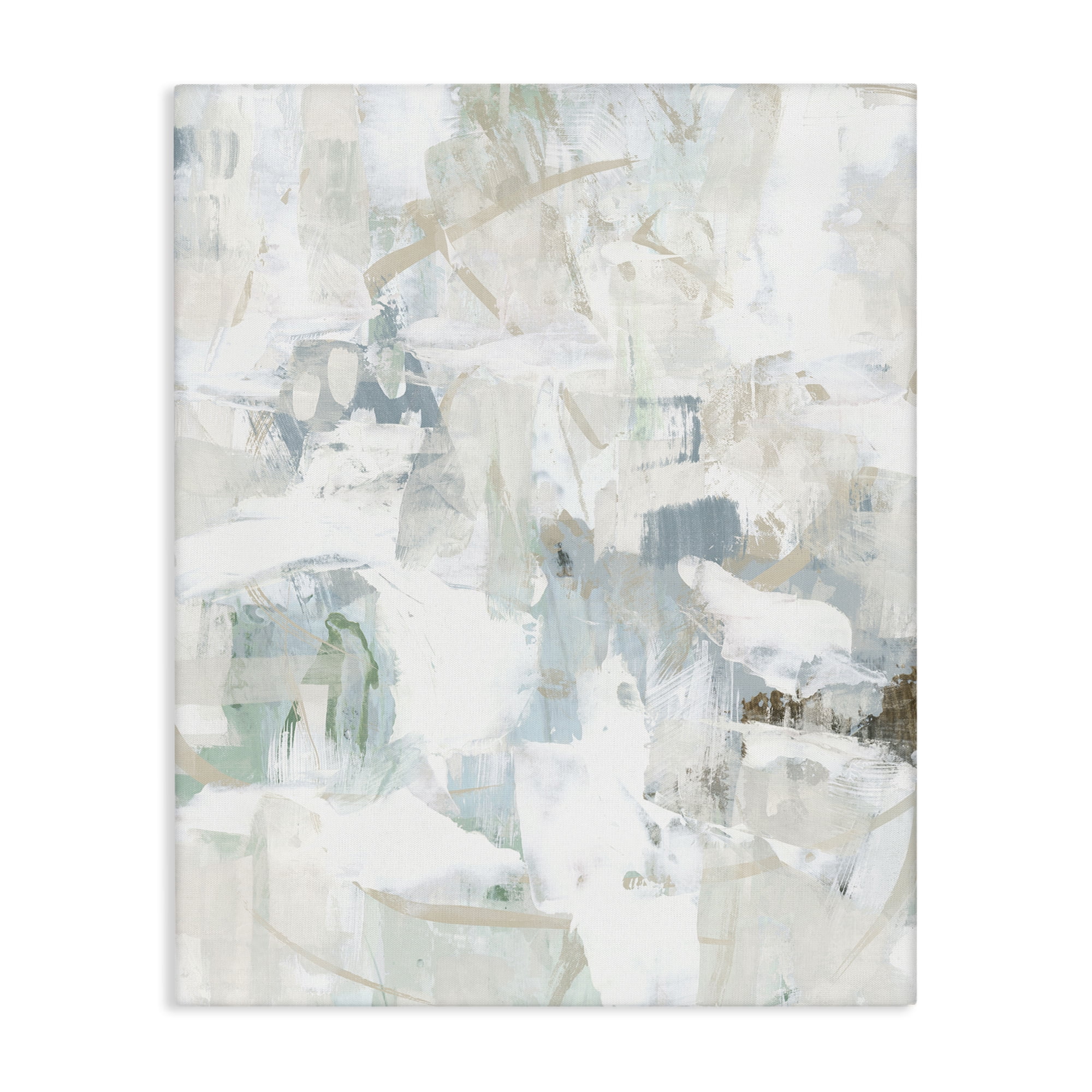 Stupell Industries Subtle Abstracted Pattern Abstract Painting Wrapped Canvas Art Print Wall Art, 30 x 40