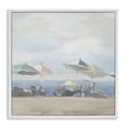 thumbnail image 1 of Stupell Industries Coastal Subtle Beach Breeze Scene White Framed Giclee Art, 24 x 24, by Liz Jardine, 1 of 7