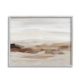 thumbnail image 1 of Stupell Industries Subtle Desert Dunes Abstract Painting Gray Framed Art Print Wall Art, 20 x 16, 1 of 9