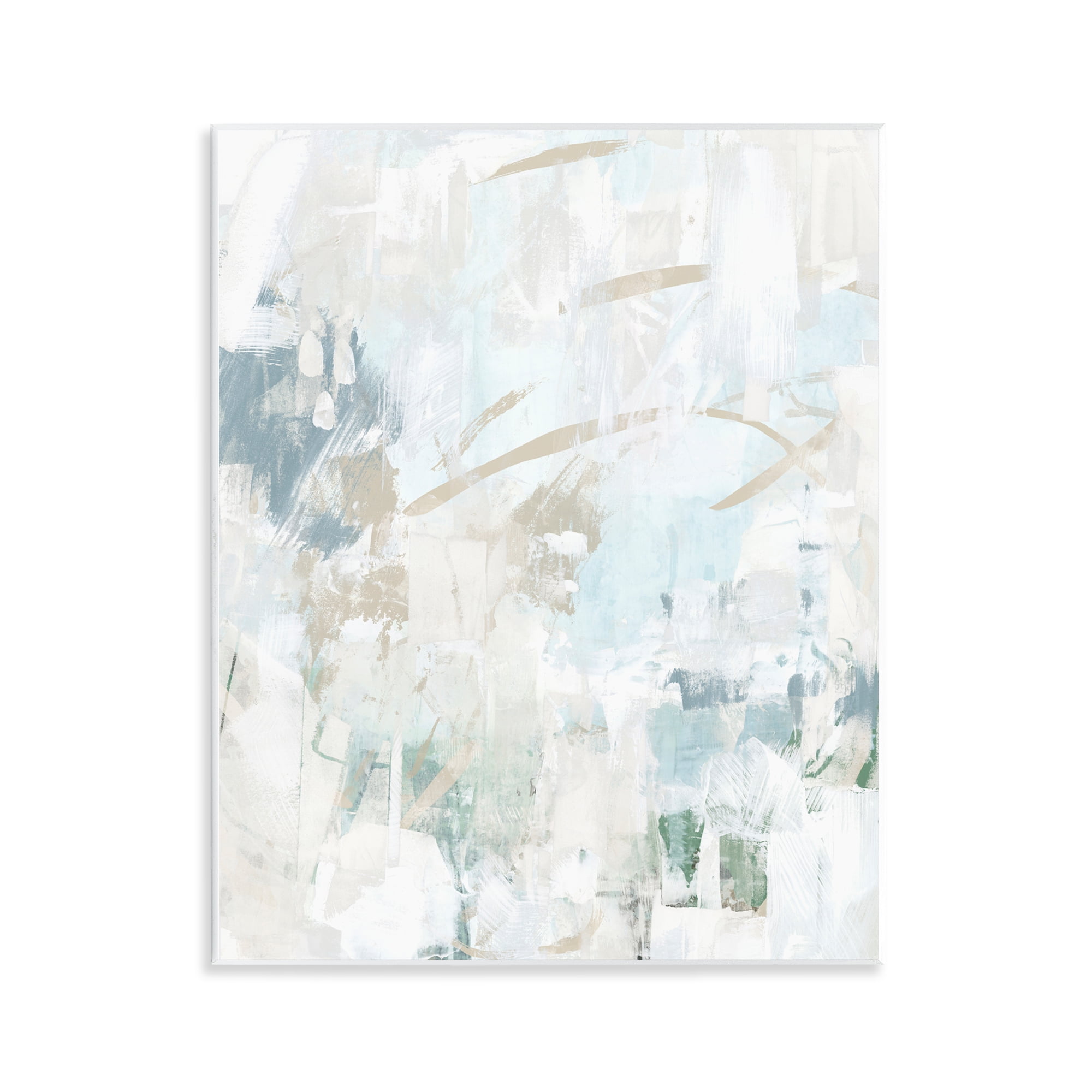 Stupell Industries Subtle Faded Abstraction Abstract Painting Unframed Art Print Wall Art, 11 x 14