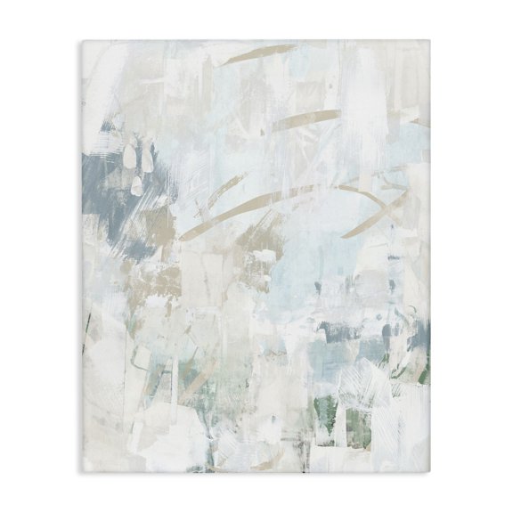 Stupell Industries Subtle Faded Abstraction Abstract Painting Wrapped Canvas Art Print Wall Art, 24 x 30